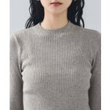 スリーブ釦アクセントリブニット/WEB限定FSサイズ・静電気防止 | VIS | 詳細画像38