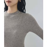 スリーブ釦アクセントリブニット/WEB限定FSサイズ・静電気防止 | VIS | 詳細画像39