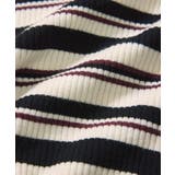 スリーブ釦アクセントリブニット/WEB限定FSサイズ・静電気防止 | VIS | 詳細画像45