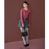 アシメねじれデザインリブニット | VIS | 詳細画像11