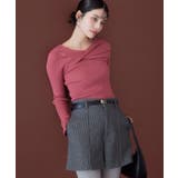 アシメねじれデザインリブニット | VIS | 詳細画像13