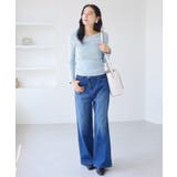 アシメねじれデザインリブニット | VIS | 詳細画像14