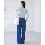 アシメねじれデザインリブニット | VIS | 詳細画像15