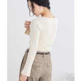 アシメねじれデザインリブニット | VIS | 詳細画像22