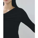 アシメねじれデザインリブニット | VIS | 詳細画像28