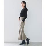 アシメねじれデザインリブニット | VIS | 詳細画像3