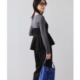 ペプラムニットドッキングプルオーバー | VIS  | 詳細画像11 