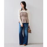 ペプラムニットドッキングプルオーバー | VIS  | 詳細画像20 