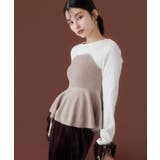 ペプラムニットドッキングプルオーバー | VIS  | 詳細画像26 