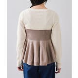 ペプラムニットドッキングプルオーバー | VIS  | 詳細画像30 