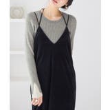 配色ダブルスリーブリブニット | VIS | 詳細画像14