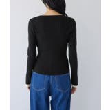 配色ダブルスリーブリブニット | VIS | 詳細画像18