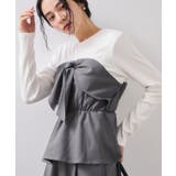 美easyウーリッシュリボンビスチェドッキングカットソープルオーバー セットアッ… | VIS | 詳細画像10