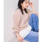 ピンク(63) | メタルシャギーネコヤーンニット/静電気防止 | VIS 