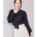 ニットリボン付きプルオーバー | VIS  | 詳細画像18 