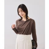 ドレープオフショルロンT/一部WEB限定カラー・イージーケア | VIS  | 詳細画像3 