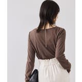 ドレープオフショルロンT/一部WEB限定カラー・イージーケア | VIS  | 詳細画像5 