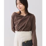 ブラウン(20) | ドレープオフショルロンT/一部WEB限定カラー・イージーケア | VIS 
