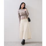 【美得】ビスチェドッキングニットプルオーバー/セットアップ対応 | VIS  | 詳細画像21 