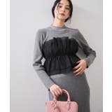 【美得】ビスチェドッキングニットプルオーバー/セットアップ対応 | VIS  | 詳細画像25 