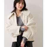 Vネックレースニットプルオーバー | VIS  | 詳細画像17 