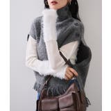 ボタンデザインポンチョベスト | VIS | 詳細画像10