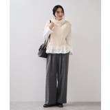 ボタンデザインポンチョベスト | VIS | 詳細画像12