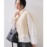 ボタンデザインポンチョベスト | VIS | 詳細画像15