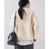 ボタンデザインポンチョベスト | VIS | 詳細画像16