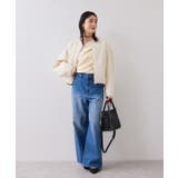 【美得】もちもちドレープリブニットトップス/イージーケア | VIS  | 詳細画像25 