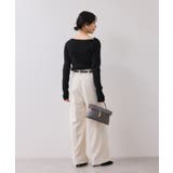 【美得】もちもちドレープリブニットトップス/イージーケア | VIS  | 詳細画像28 