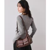 【美得】もちもちドレープリブニットトップス/イージーケア | VIS  | 詳細画像3 