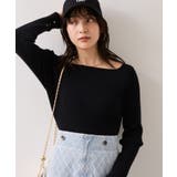 【美得】スクエアネックニットプルオーバー | VIS | 詳細画像12