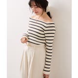 【美得】スクエアネックニットプルオーバー | VIS | 詳細画像14