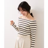 【美得】スクエアネックニットプルオーバー | VIS | 詳細画像18