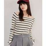 【美得】スクエアネックニットプルオーバー | VIS | 詳細画像24