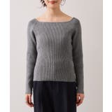 【美得】スクエアネックニットプルオーバー | VIS | 詳細画像30