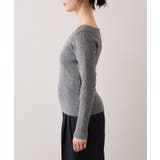 【美得】スクエアネックニットプルオーバー | VIS | 詳細画像31