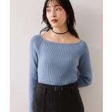 【美得】スクエアネックニットプルオーバー | VIS | 詳細画像6