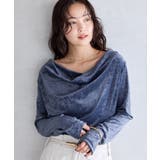 クラッシュベロアドレープトップス | VIS | 詳細画像14