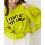 【FRUIT OF THE LOOM別注】オープンショルダースウェット | VIS  | 詳細画像1 