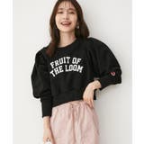 【FRUIT OF THE LOOM別注】オープンショルダースウェット | VIS  | 詳細画像11 