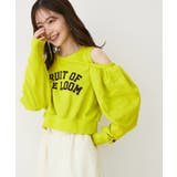 【FRUIT OF THE LOOM別注】オープンショルダースウェット | VIS  | 詳細画像2 