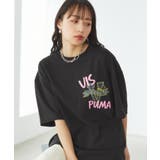 【PUMA】VIS別注 オリジナルロゴオーバーサイズTシャツ | VIS | 詳細画像12