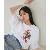 【PUMA】VIS別注 オリジナルロゴオーバーサイズTシャツ | VIS | 詳細画像7