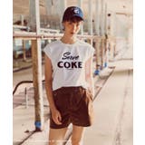 【Coca-Cola】VIS別注ロゴプリントフレンチTシャツ | VIS  | 詳細画像5 