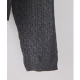 【POLO BCS】VIS別注ヘンリーネックミニケーブルニットトップス | VIS  | 詳細画像26 