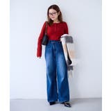 【POLO BCS】VIS別注ヘンリーネックミニケーブルニットトップス | VIS  | 詳細画像30 