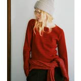 レッド系(61) | 【POLO BCS】VIS別注ヘンリーネックミニケーブルニットトップス | VIS 