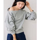 【POLO BCS】VIS別注オフショルスウェットトップス | VIS  | 詳細画像22 